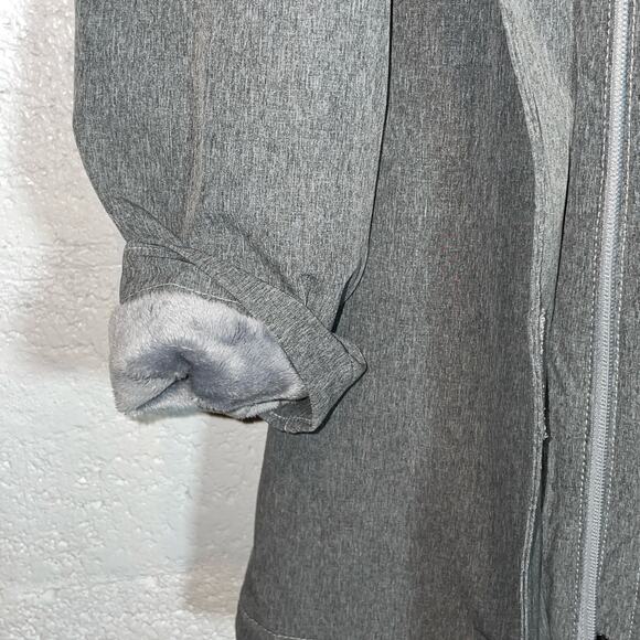 THE NORTH FACE Women's Shelbe Raschel Hooded Parka Grey, Small - Picture 6 of 13